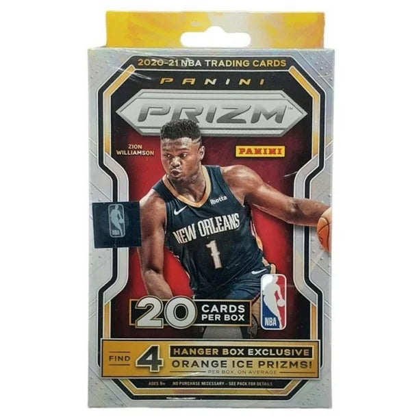 NBA Trading Cards - Hanger Box - 2020-21 Panini Prizm Basketball