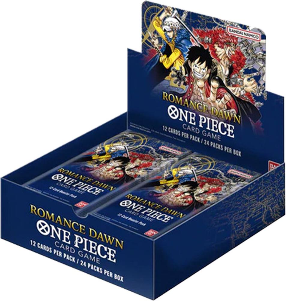 Romance Dawn - Booster Box (Wave 1 - Blue) With Acrylic case