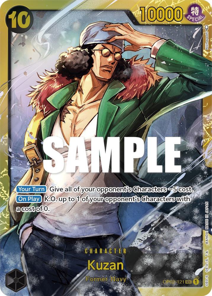 Kuzan (121) (OP02-121)