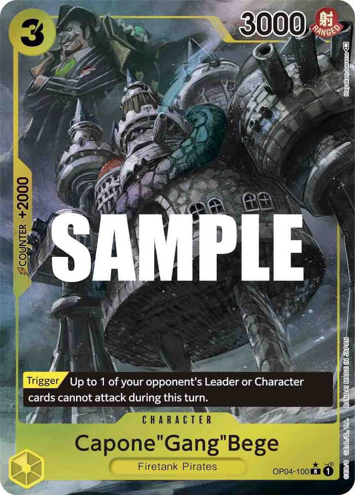 Capone "Gang" Bege (Alternate Art) - Kingdoms of Intrigue (OP04)