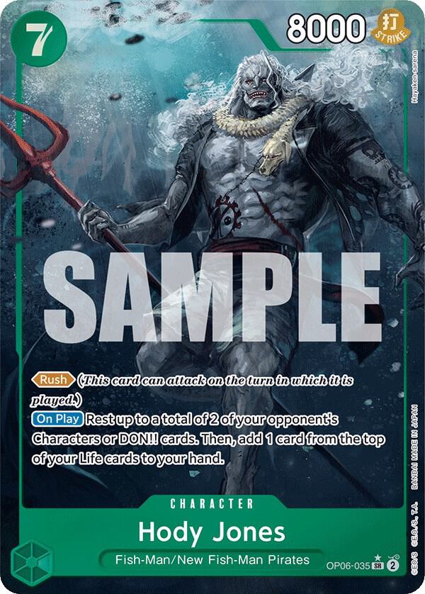 Hody Jones (035) (Alternate Art) (OP06-035)