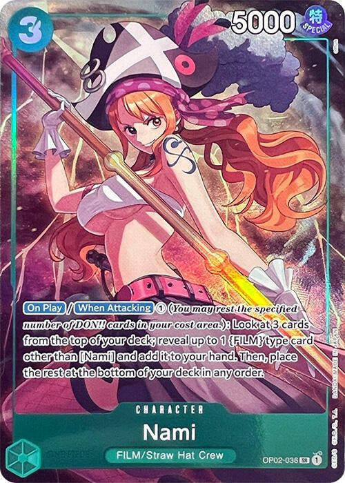 Nami (Premium Card Collection -Best Selection Vol. 1-) (OP02-036