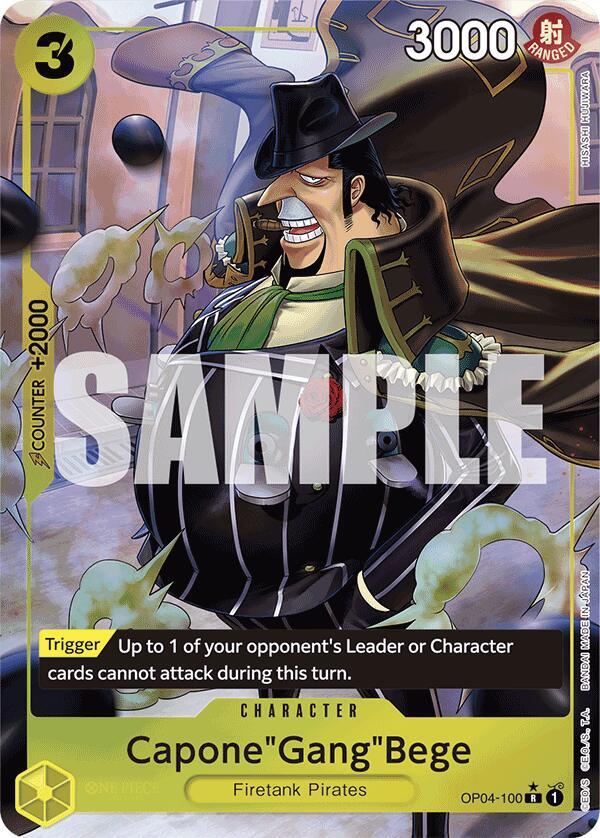 Capone "Gang" Bege (OP04-100) (Full Art) - Premium Booster -The Best- (PRB-01)