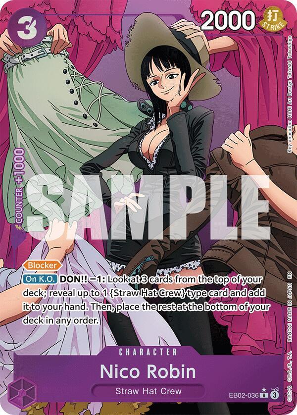 Nico Robin (Alternate Art) (EB02-036)