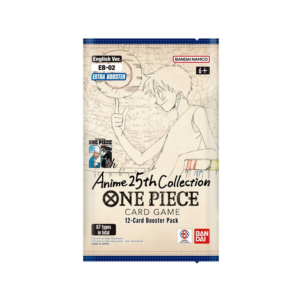 One Piece Trading Card Game - Booster Pack - EB-02 - 25th Collection - English