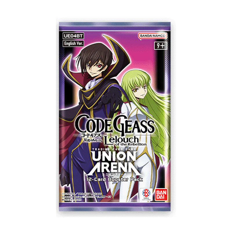 Union Arena Trading Card Game - Booster Pack - UE04BT - Code Geass: LeLouch of the Rebellion - English