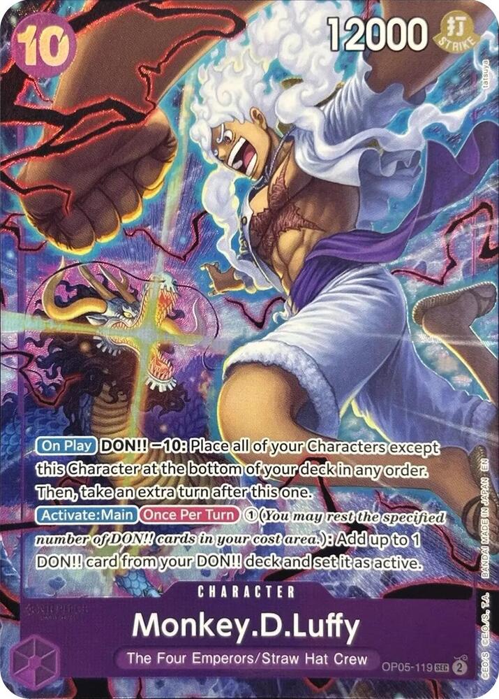 Monkey.D.Luffy (119) (English Version 2nd Anniversary Set) (OP05-119)