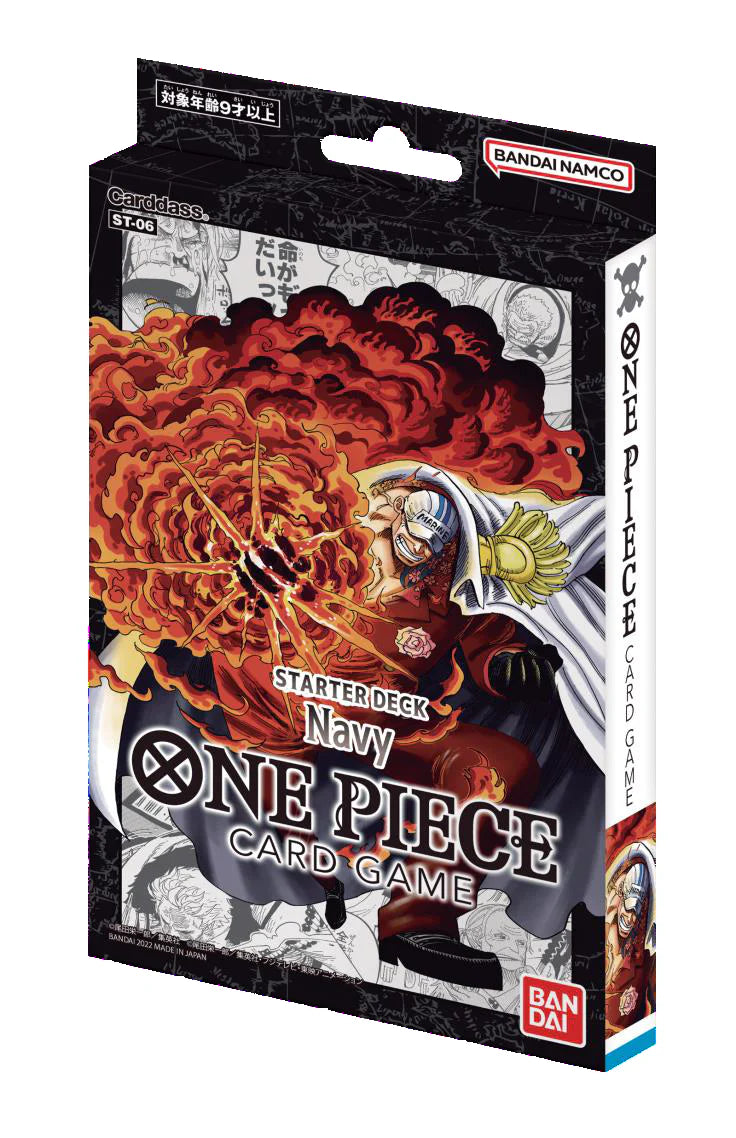 One Piece Trading Card Game - Starter Deck - ST06 - Absolute Justice (Navy)
