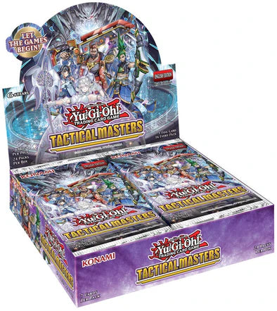 Yugioh Trading Card Game - Booster Box - Tactical Masters - 1st Edition - English