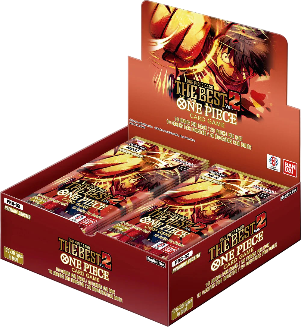One Piece Trading Card Game - Booster Box - PRB02 - Premium