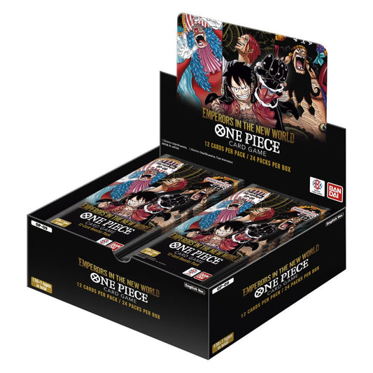 One Piece Trading Card Game - Booster Box - OP-09 - Emperors In The New World - English