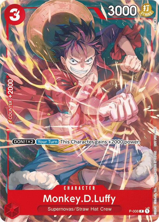 Monkey.D.Luffy - P-006 (Tournament Pack Vol. 1) (P-006)