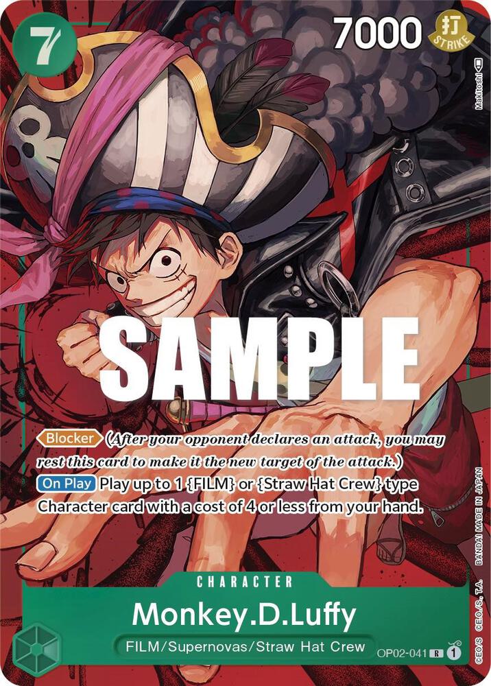 Monkey.D.Luffy (041) (Alternate Art) (OP02-041)