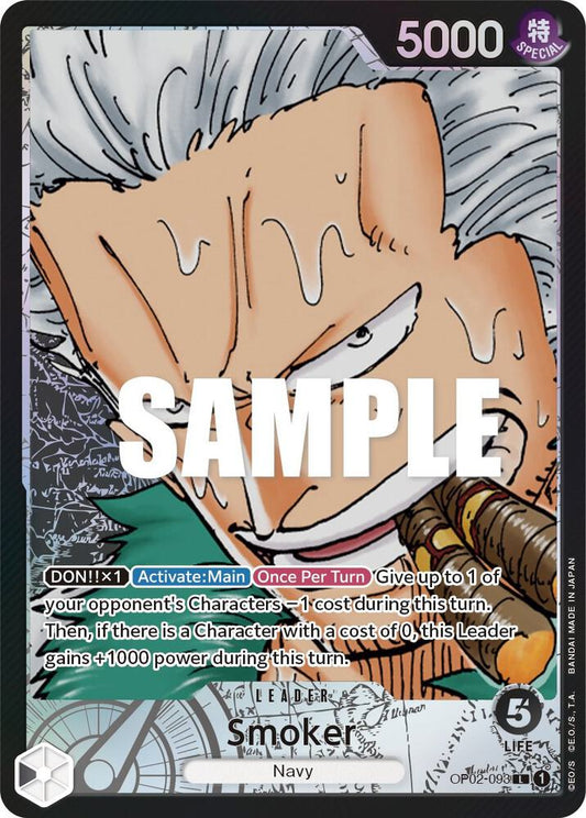 Smoker (093) (Alternate Art) (OP02-093)