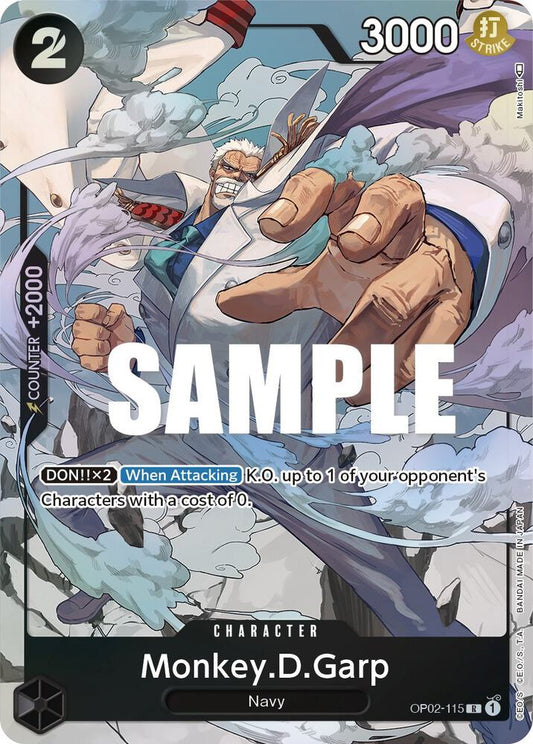 Monkey.D.Garp (115) (Alternate Art) (OP02-115)