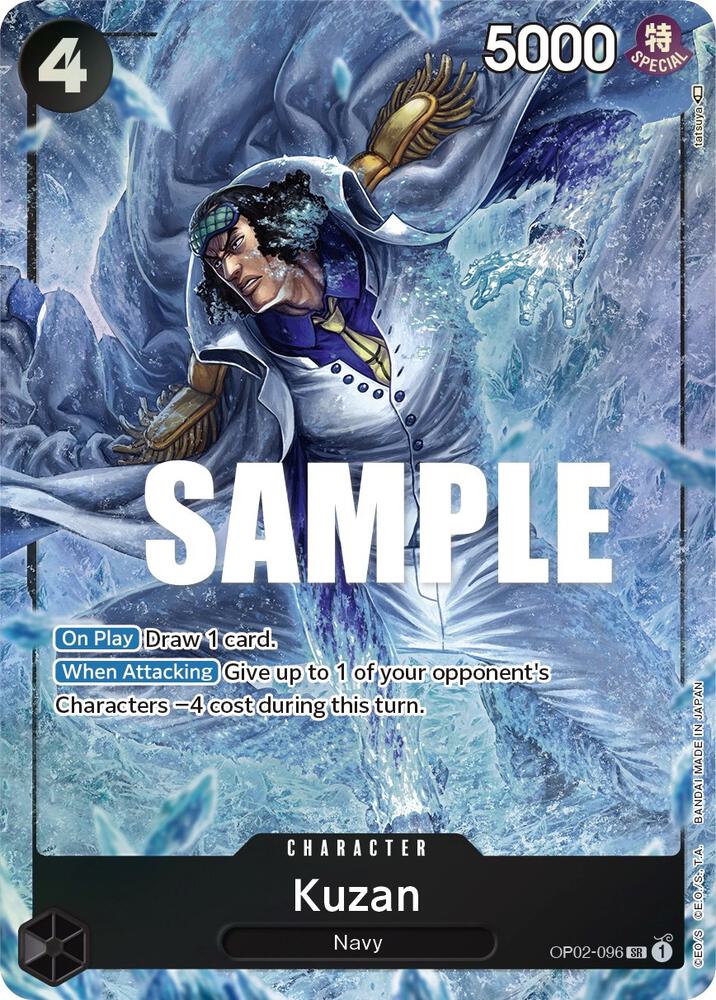 Kuzan (096) (Alternate Art) (OP02-096)