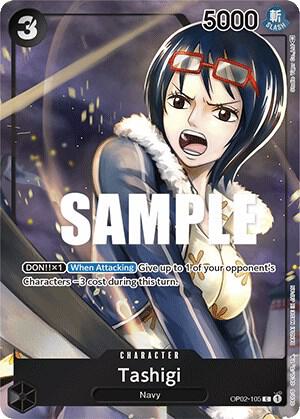 Tashigi (Box Topper) (OP02-105)