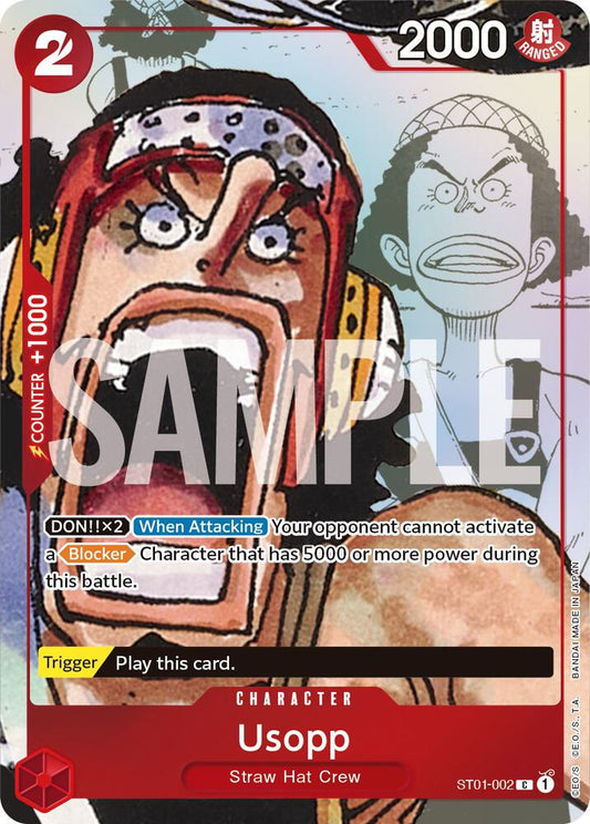Usopp - ST01-002 (Alternate Art) (ST01-002)