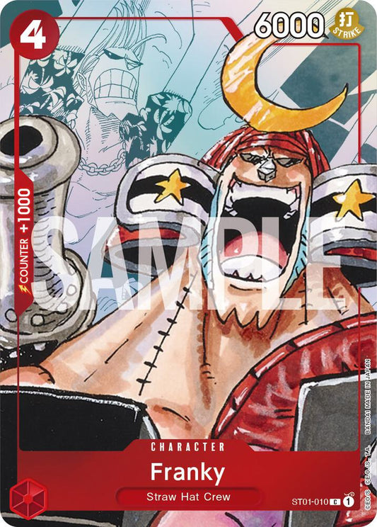 Franky - ST01-010 (Alternate Art) (ST01-010)