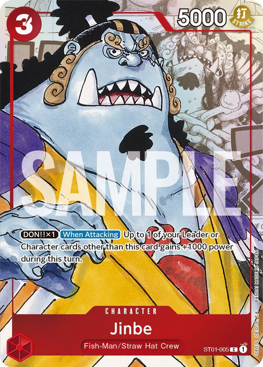 Jinbe - ST01-005 (Alternate Art) (ST01-005)
