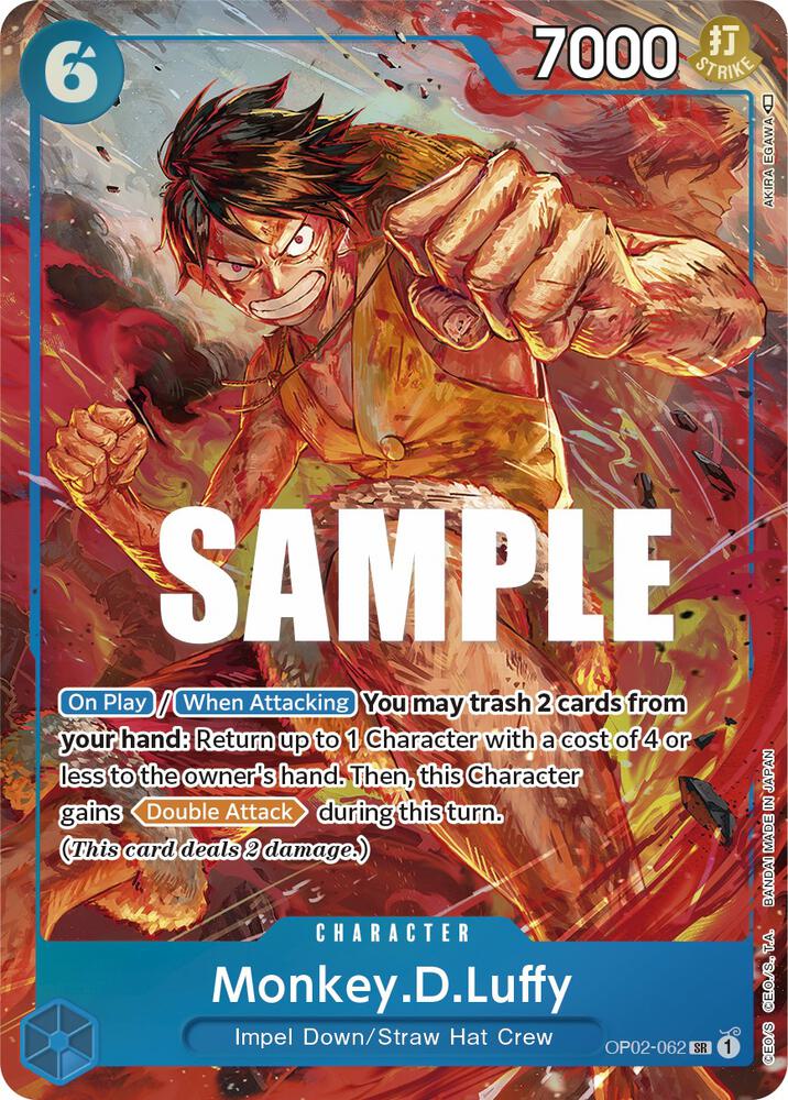 Monkey.D.Luffy (062) (Alternate Art) (OP02-062)