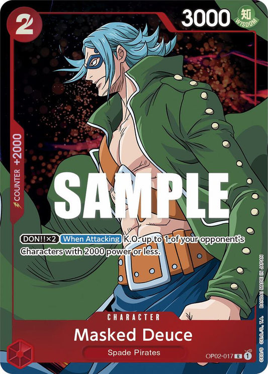 Masked Deuce (Alternate Art) (OP02-017)