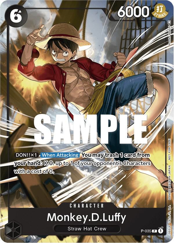 Monkey.D.Luffy (Pirates Party Vol. 3) (P-035)
