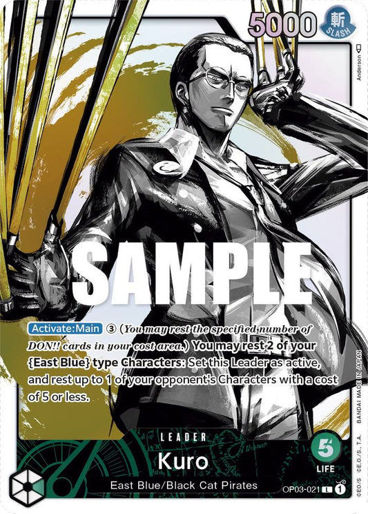 Kuro (Alternate Art) (OP03-021)