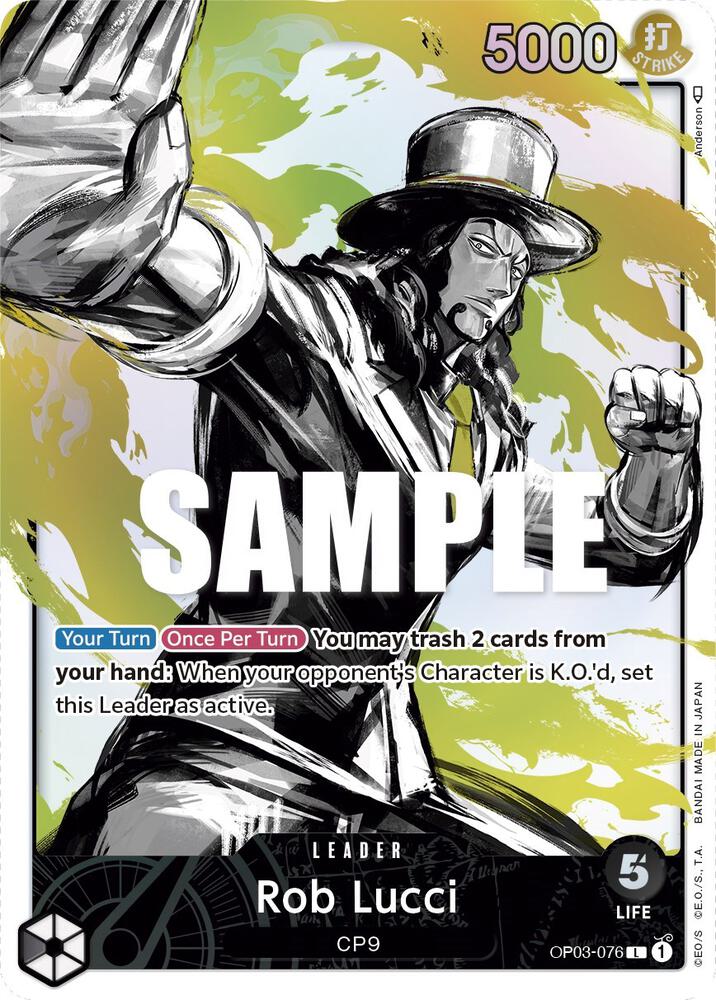 Rob Lucci (076) (Alternate Art) (OP03-076)