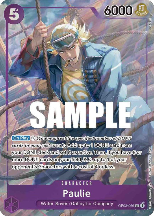 Paulie (Alternate Art) (OP03-066)