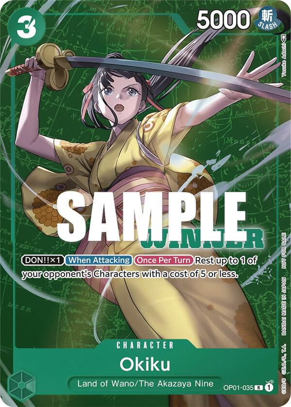 Okiku (Winner Pack Vol. 4) (OP01-035)