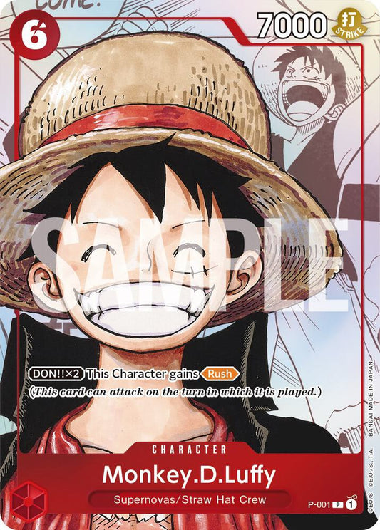 Monkey.D.Luffy (Alternate Art) (P-001)