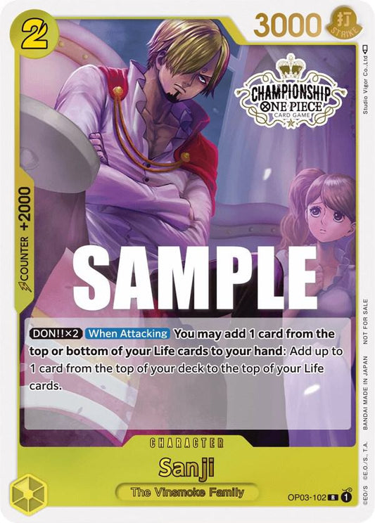 Sanji (Store Championship Participation Pack Vol. 2) (OP03-102)