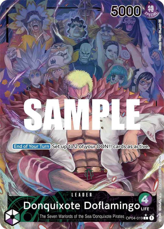 Donquixote Doflamingo (019) (Alternate Art) (OP04-019)