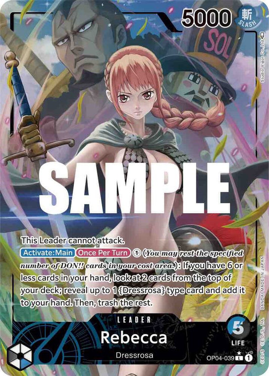 Rebecca (039) (Alternate Art) - Kingdoms of Intrigue (OP04)