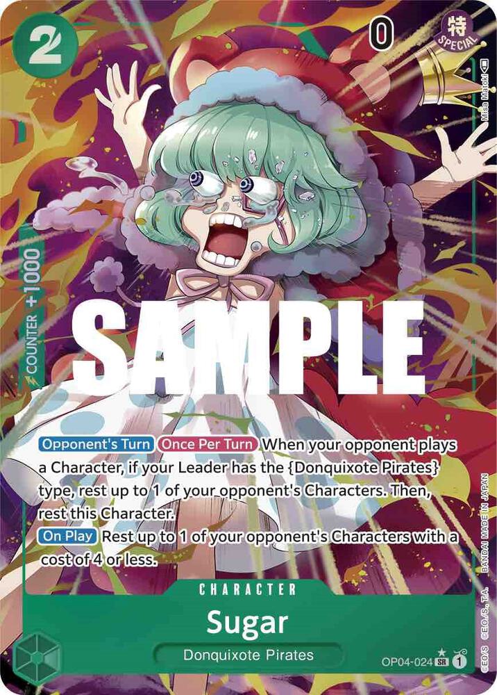 Sugar (Alternate Art) (OP04-024)