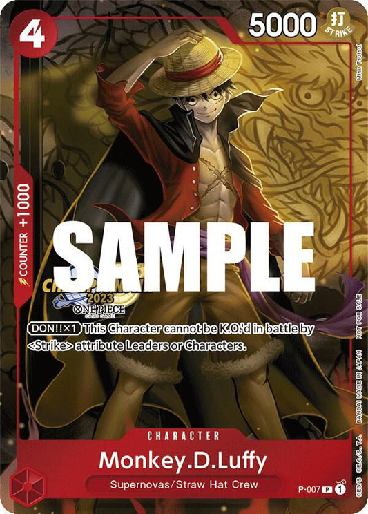 Monkey.D.Luffy (007) (CS 2023 Celebration Pack) (P-007)