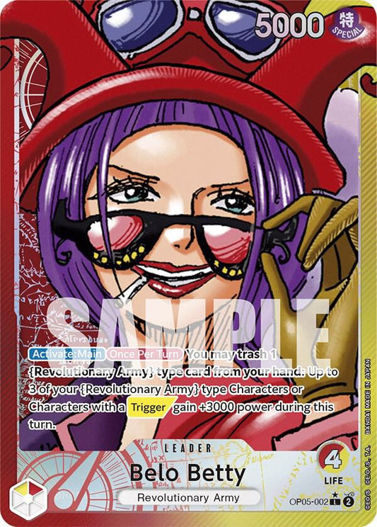 Belo Betty (002) (Alternate Art) (OP05-002)