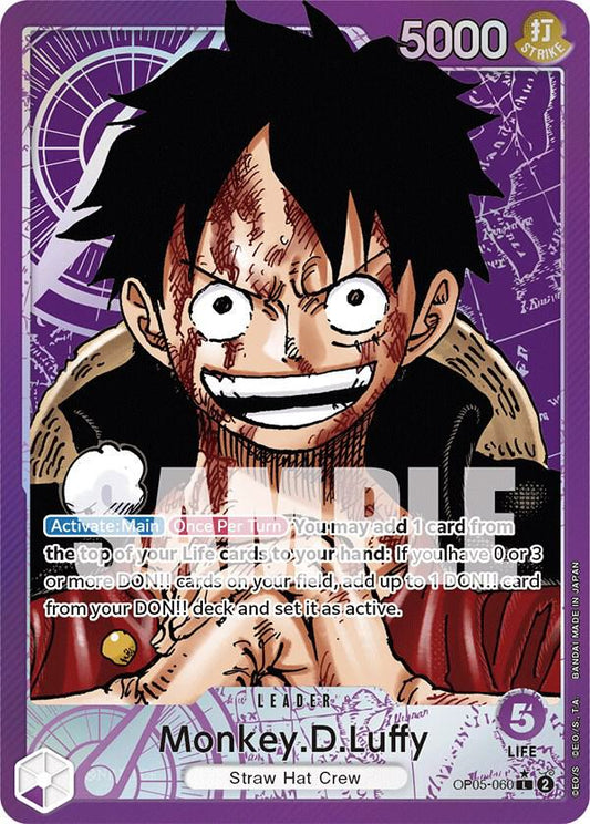 Monkey.D.Luffy (060) (Alternate Art) (OP05-060)