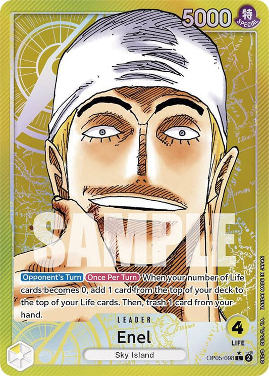 Enel (098) (Alternate Art) (OP05-098)
