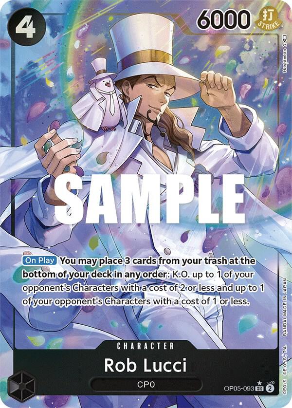 Rob Lucci (093) (Alternate Art) (OP05-093)