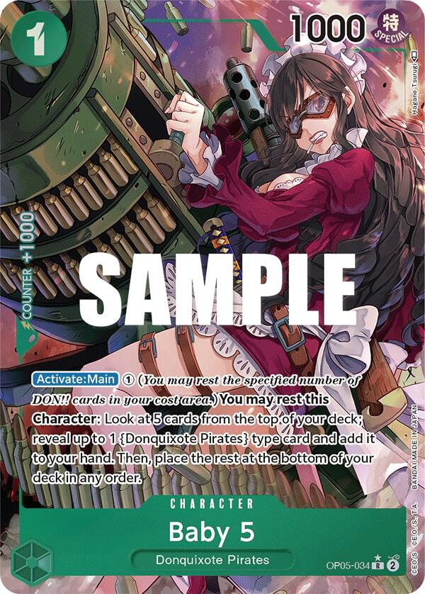 Baby 5 (034) (Alternate Art) (OP05-034)