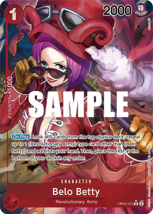 Belo Betty (015) (Alternate Art) (OP05-015)