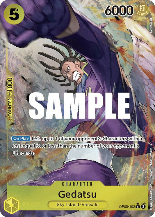 Gedatsu (Alternate Art) (OP05-102)