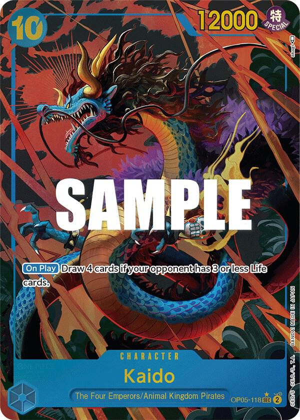 Kaido (118) (Alternate Art) (OP05-118)