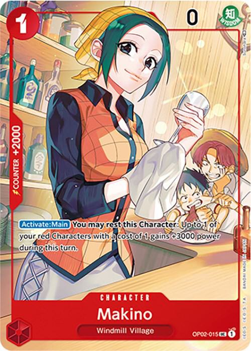 Makino (Japanese 1st Anniversary Set) (OP02-015)