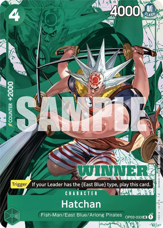 Hatchan (Winner Pack Vol. 6) (OP03-033)
