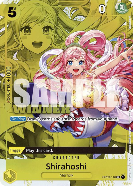 Shirahoshi (Winner Pack Vol. 6) (OP03-116)