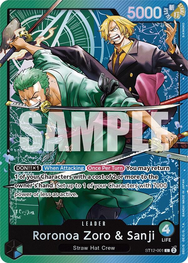 Roronoa Zoro & Sanji (ST12-001)