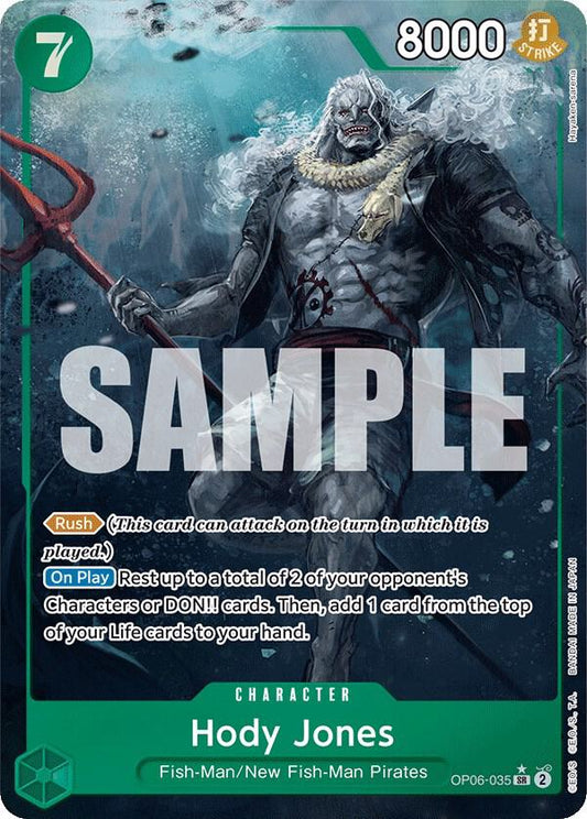 Hody Jones (035) (Alternate Art) (OP06-035)